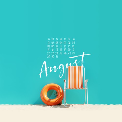 Calendar: 2021 August (1/2)