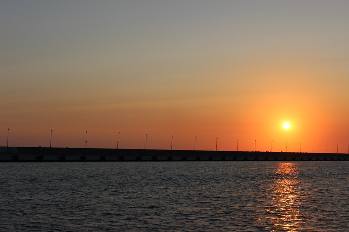 Морской закат