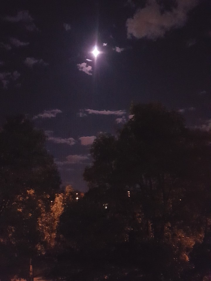 We all walk under the same moon...
