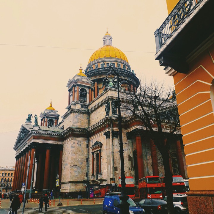 Saint Isaak's Cathedral in Saint Petersburg