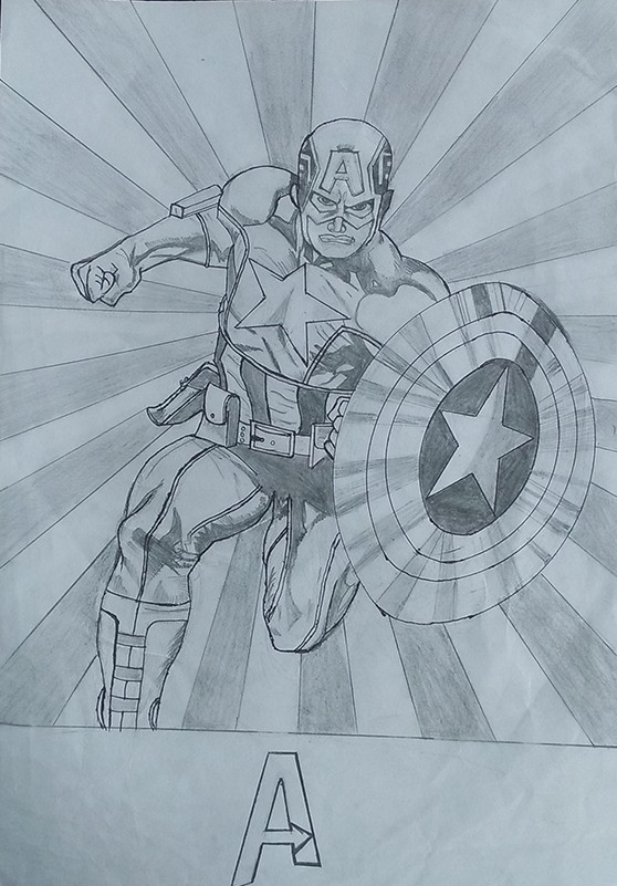 caption america...