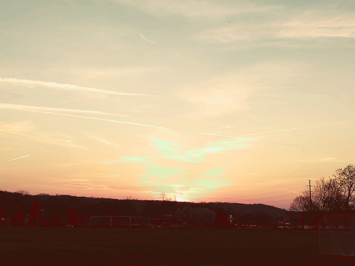 sunset at cockeysville