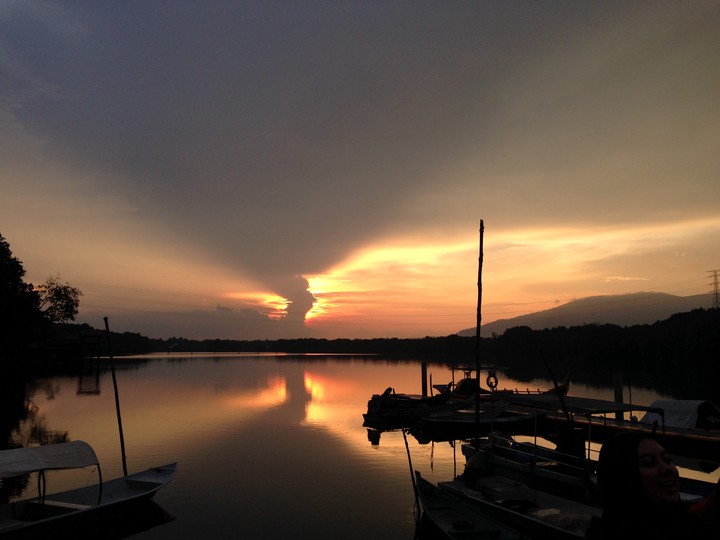 Sunset Riverside