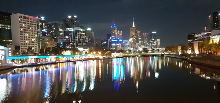 Melbourne CBD and Yarra River