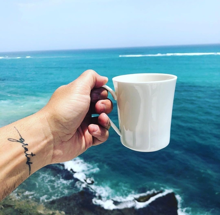 cup of water