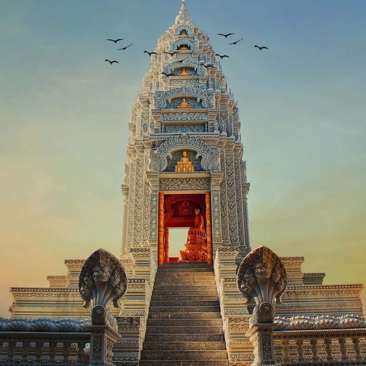 Temple Buddha Somrong in SocTrangCity from VietNam