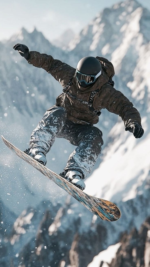 fonds d'écran Snowboarding, Snowboard