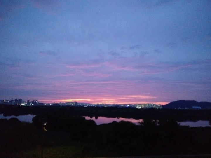 노을