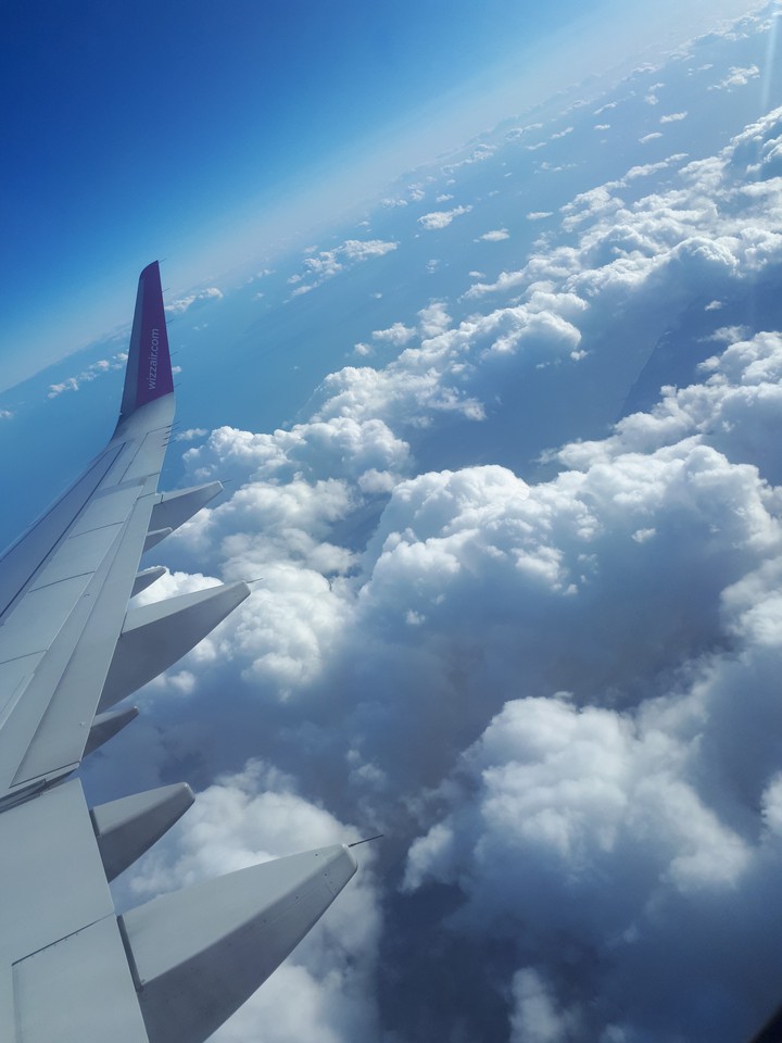 Flying from Poland to the UK