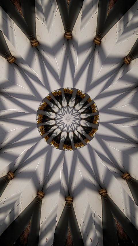 downtown Austin library kaleidoscope