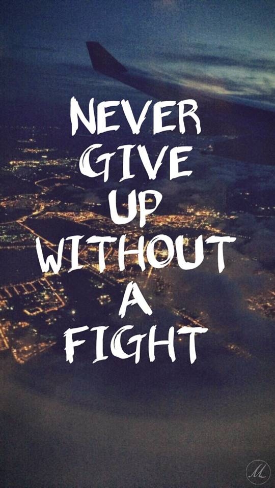 Never Give Up