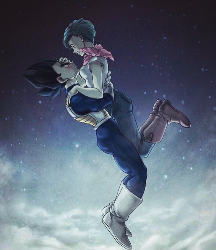 Vegeta and Bulma