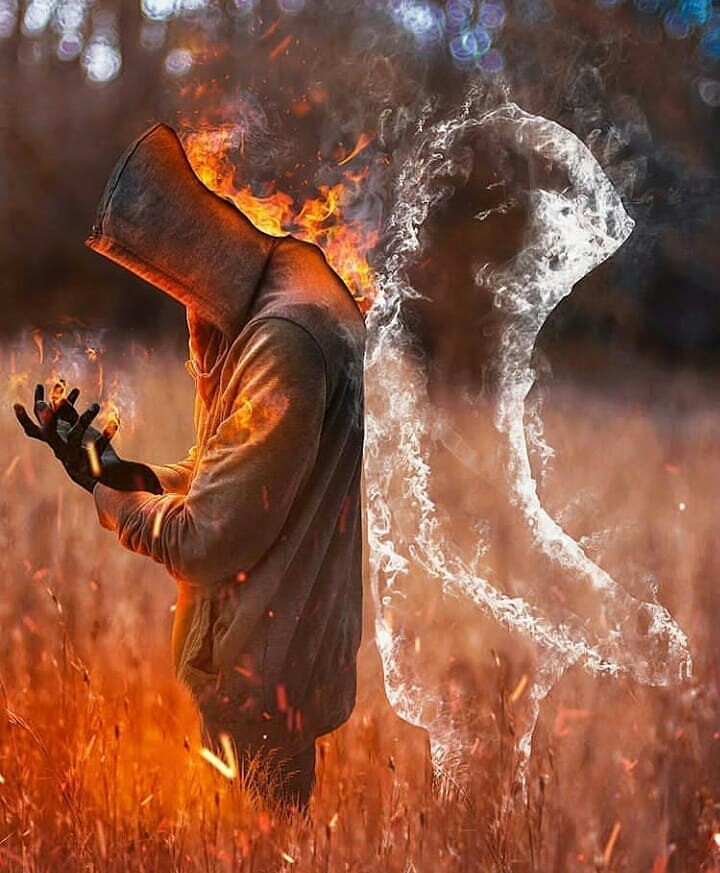 Fire flame