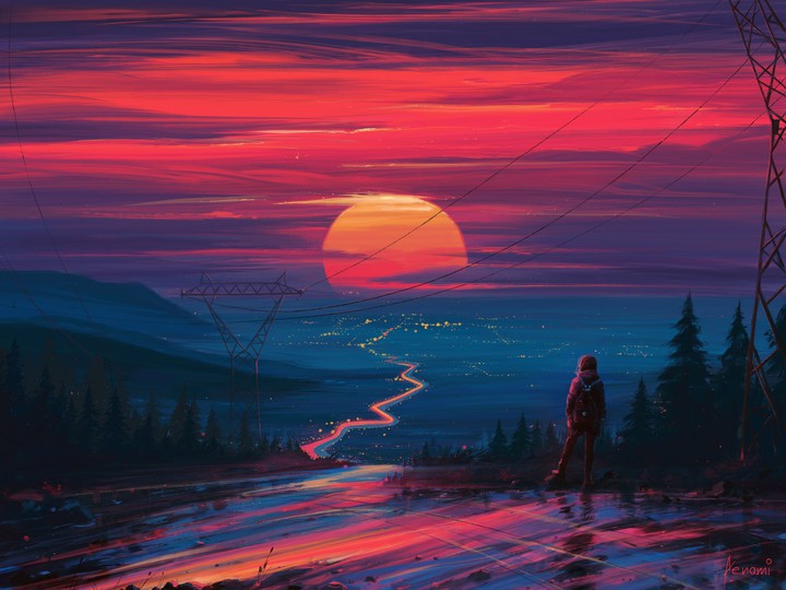sunset