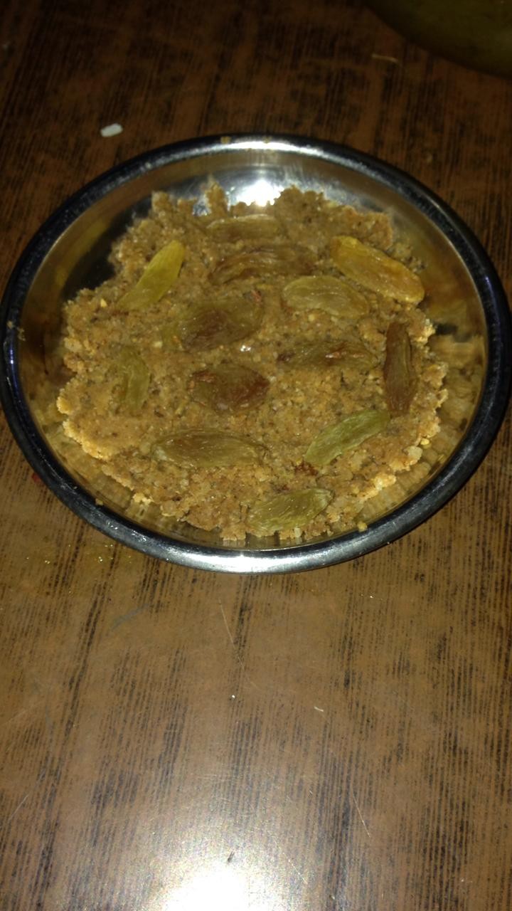 panjiri ... the famous food of India in winters.