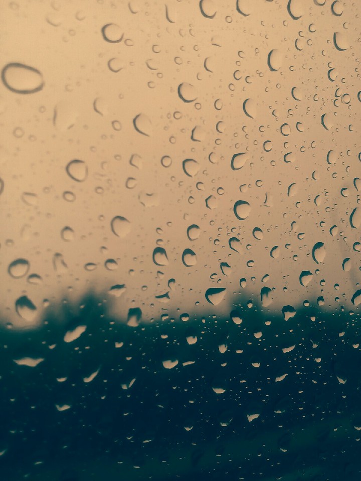 Droplets of water