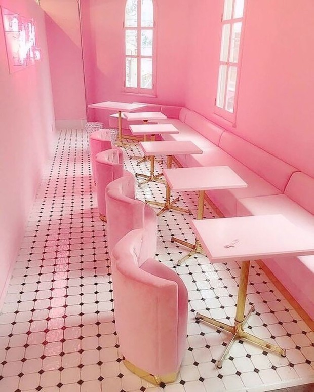 pink interior