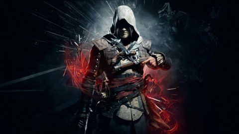 Assassin's creed four flag HD wallpaper