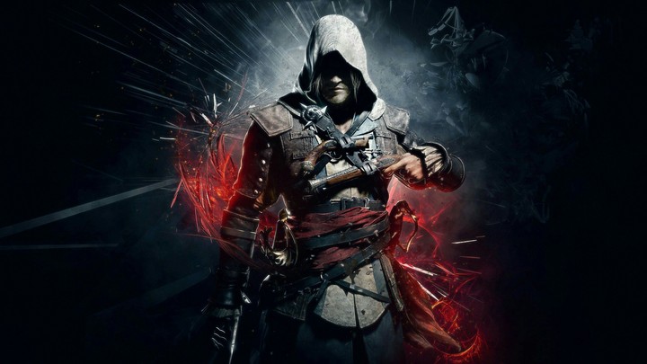 Assassin's creed four flag HD wallpaper