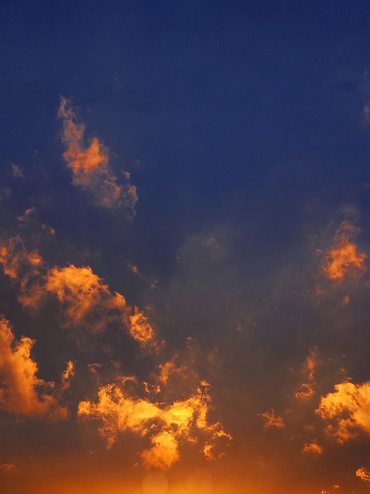 fire sky