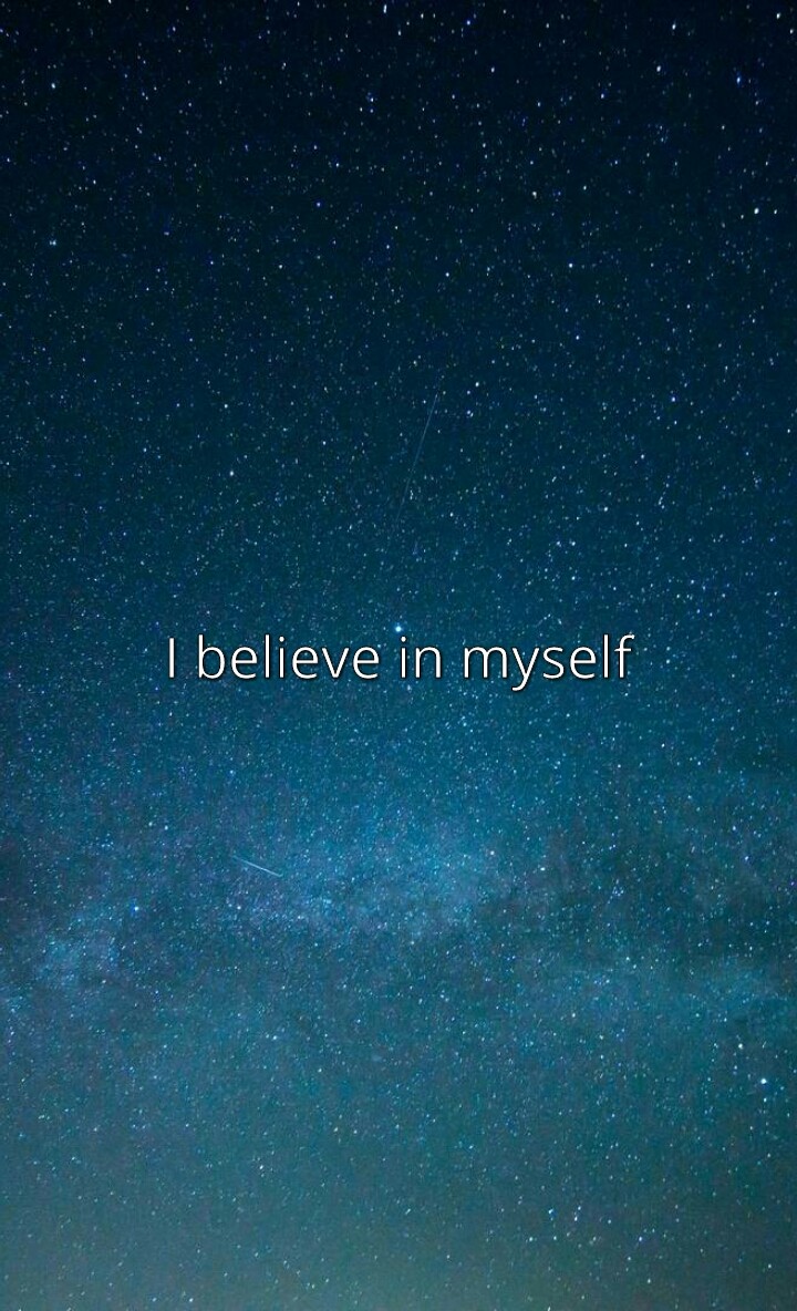 believe in you