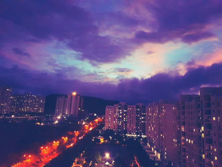 Evening Indigo.