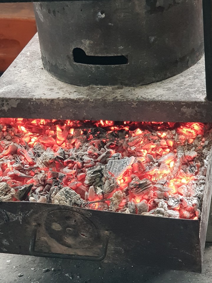 낡은 화로
