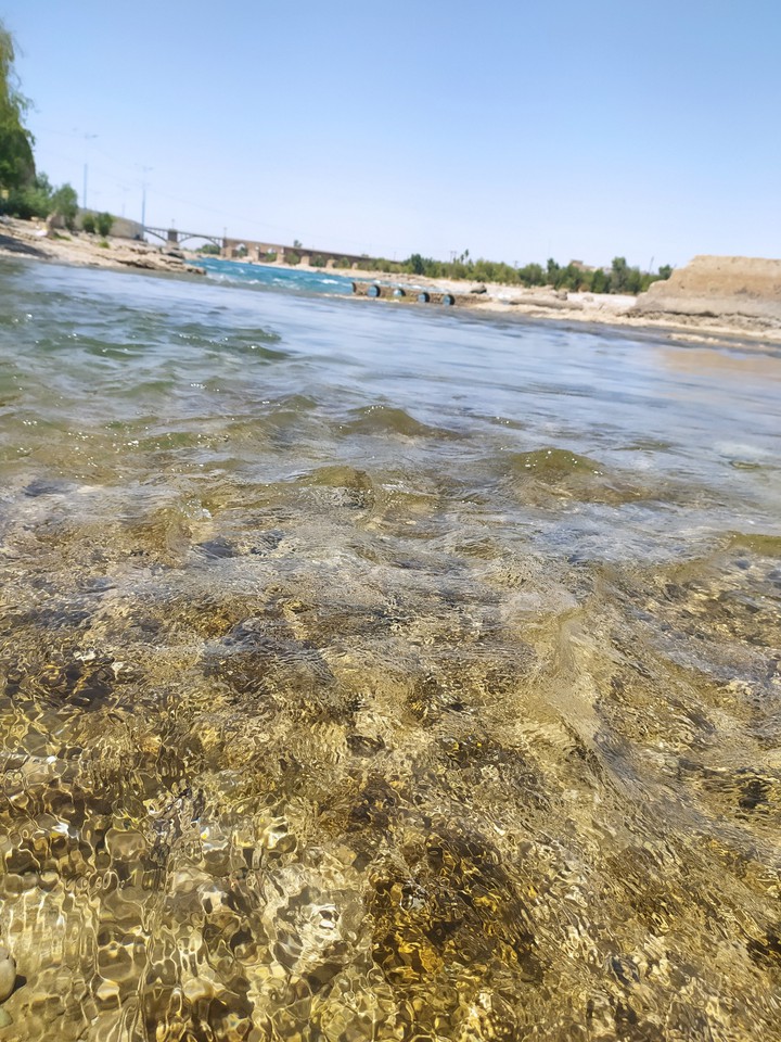 Clear river