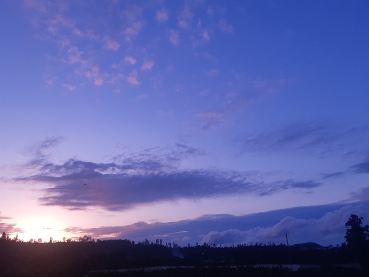 a dreamy sky