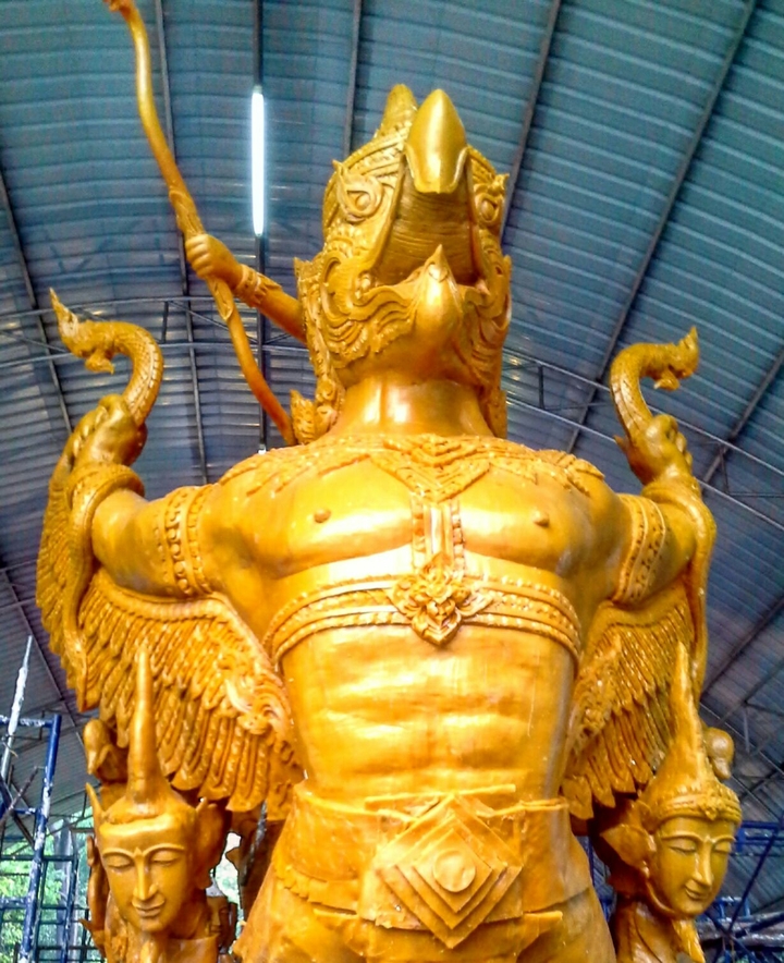 This is candle in Thailand