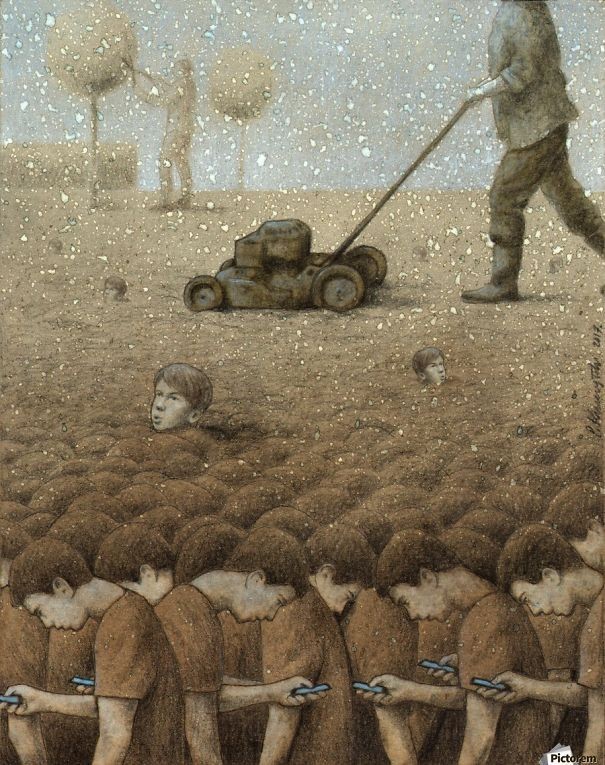 ف و Whoever raises his head is cut off