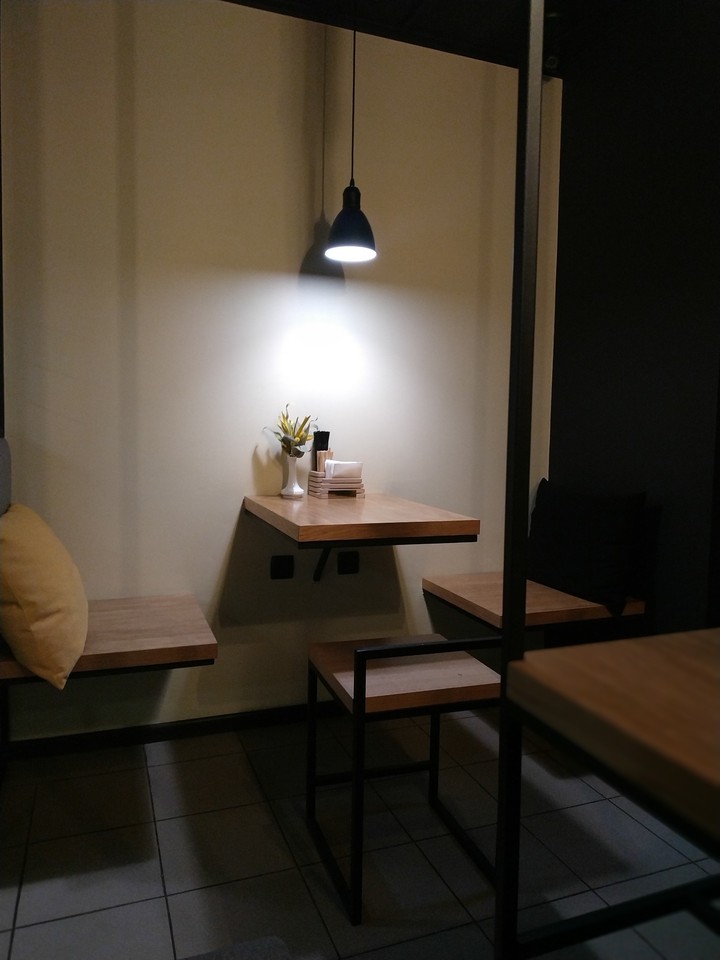 cafe, loneliness, evening, interior