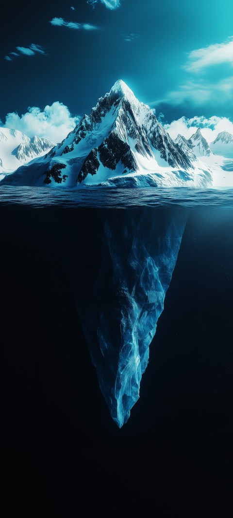 тапети iceberg, ocean