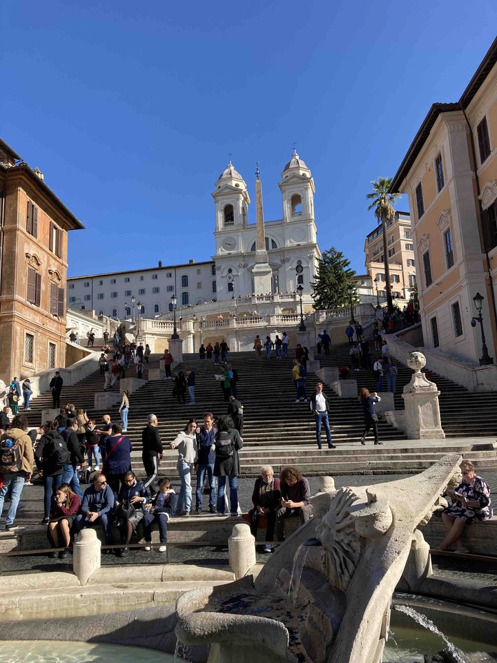 scalinata di trinità dei monti, Roma