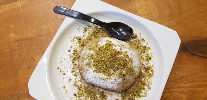 Maamoul with cheese