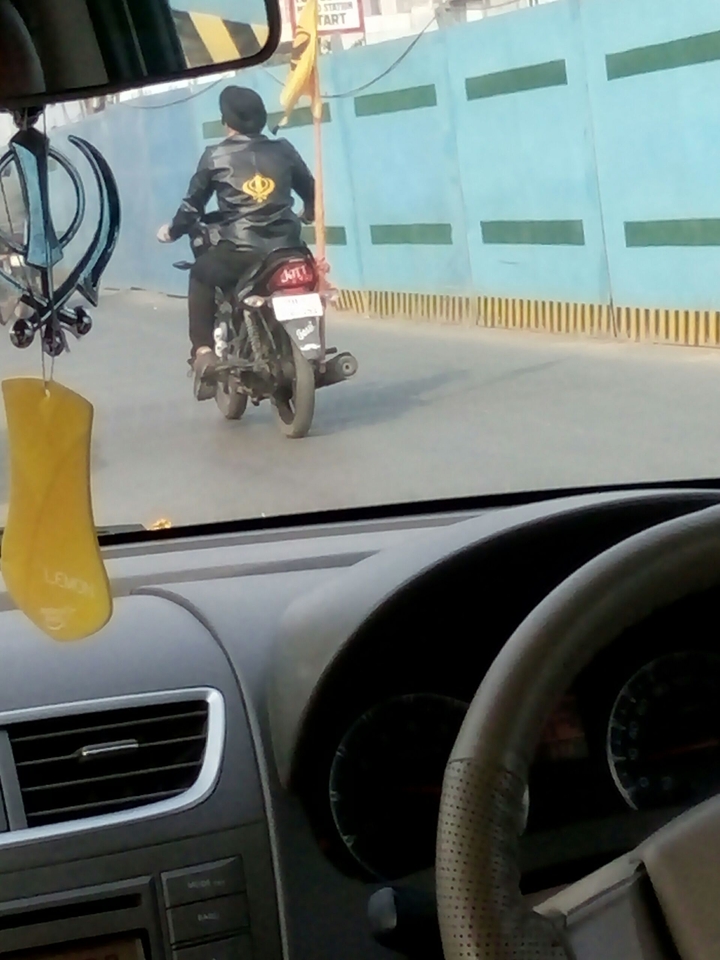 Punjabi's bullet bike ride