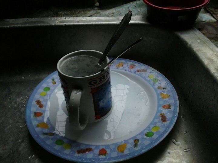 dirty dishes
