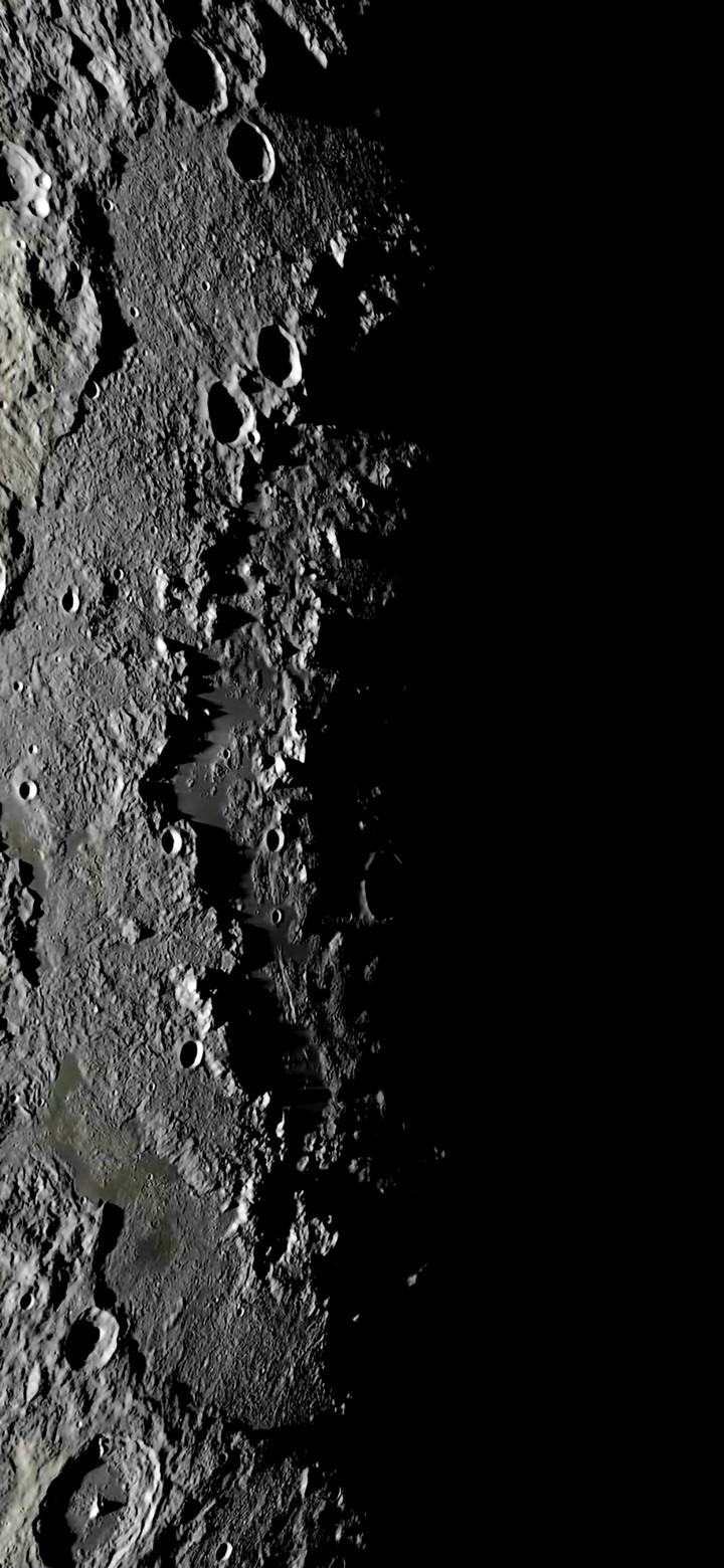 Real surface of Ganymede, Jupiter's moon by NASA