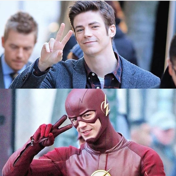 The flash and Grant Gastin