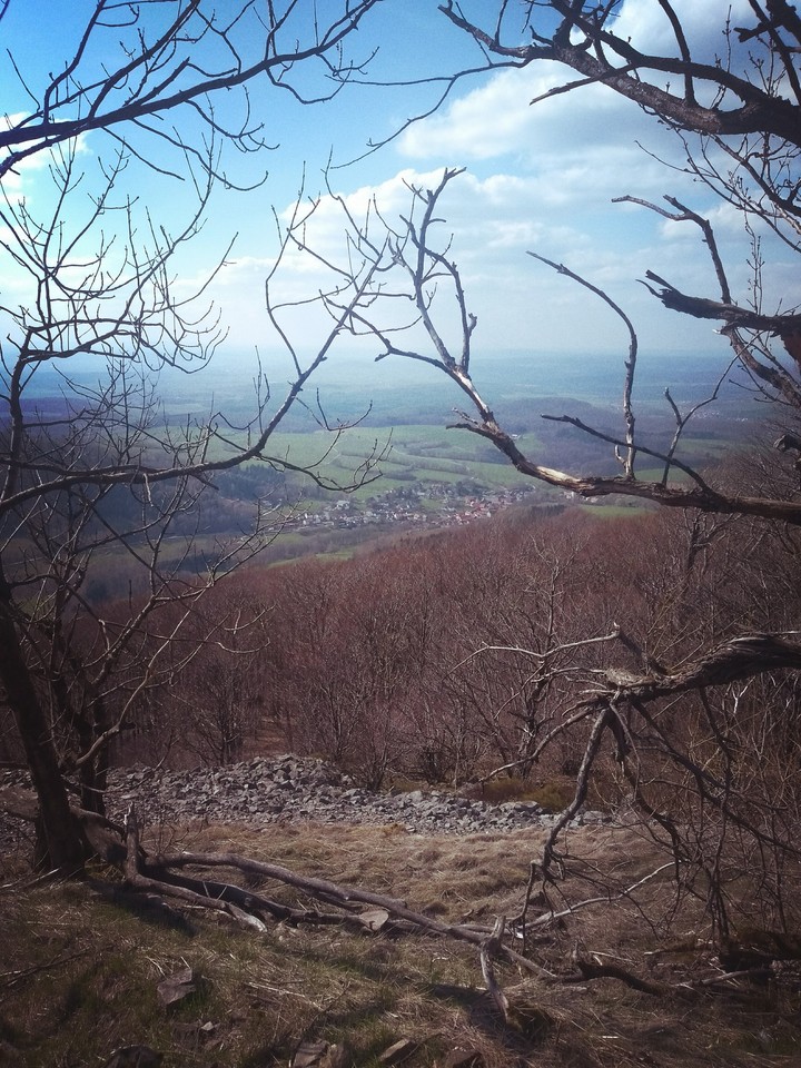 Aussicht auf der Milseburg:)
