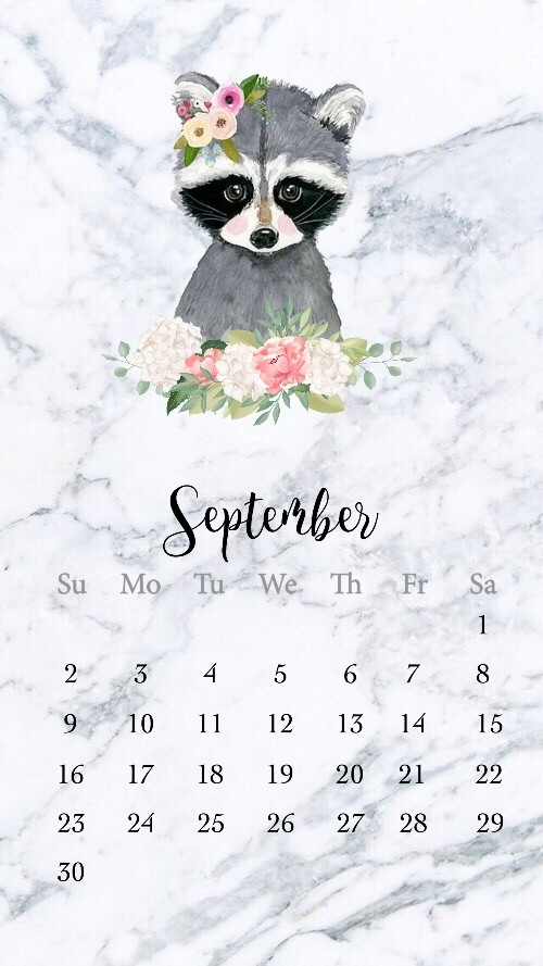 September 2018. обои-календарь на сентябрь 2018