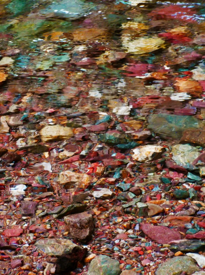 stones in the water