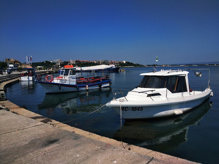 sea bay, old Nessebar, Bulgaria
