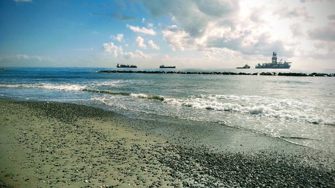 Limassol beach