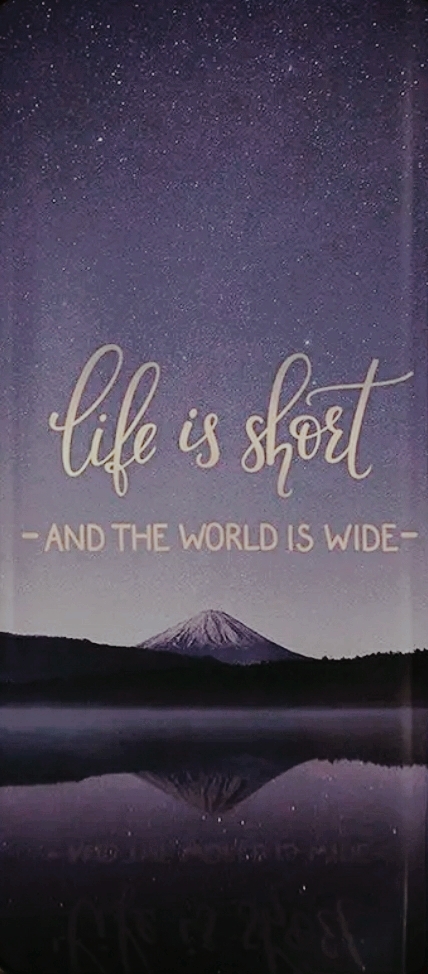 life is short enjoy it while you can