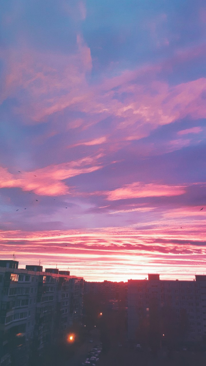 sunset.