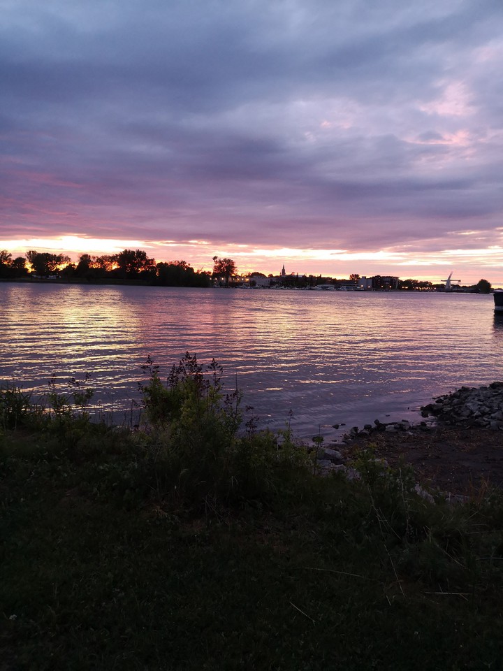 coucher de soleil