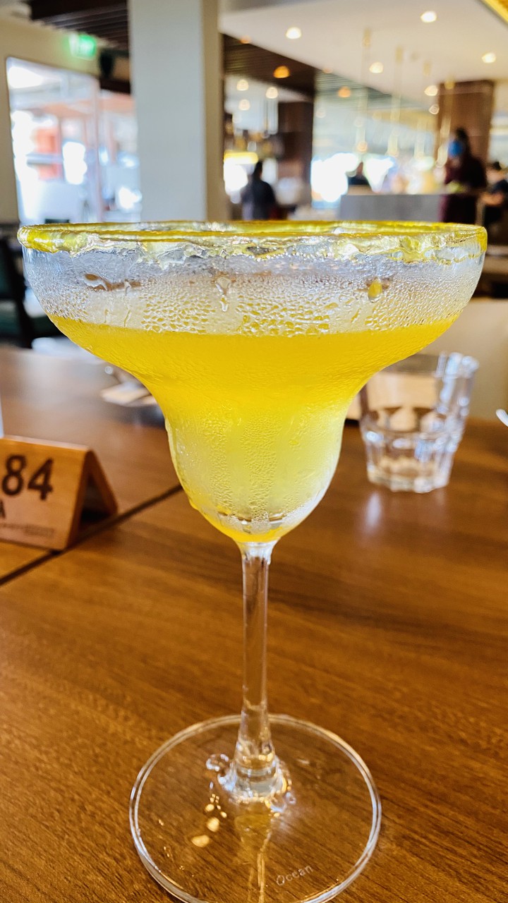 yellow cocktail
