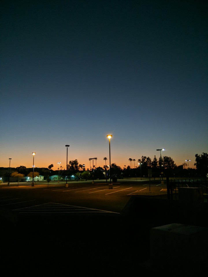 sunset in Arizona