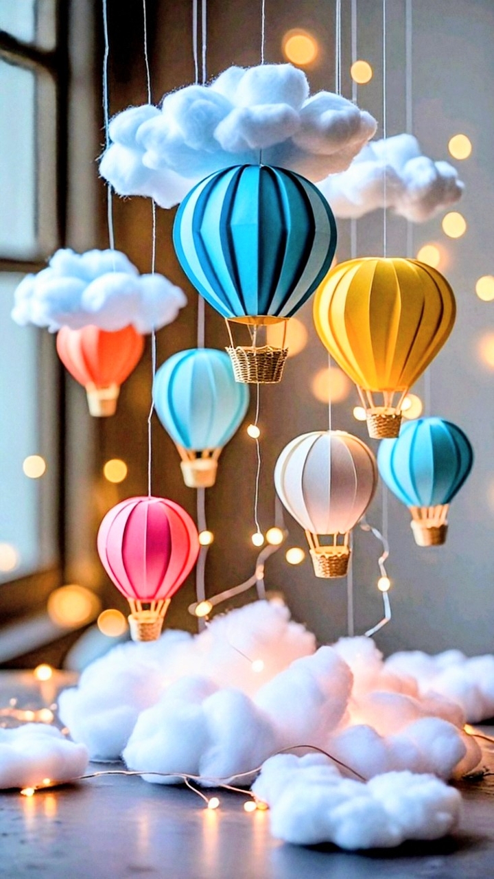 tapety balloon, parachute